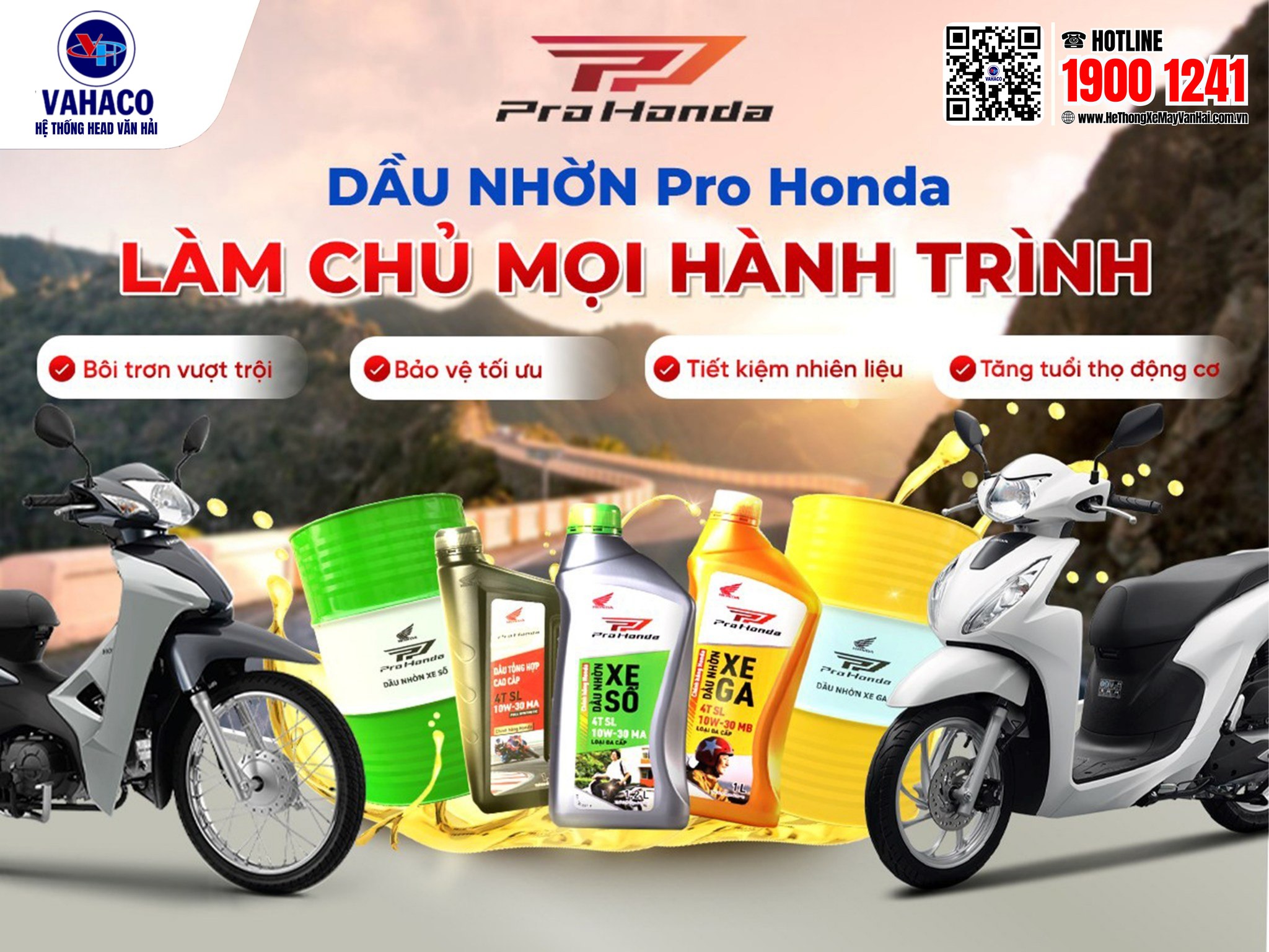 PRO HONDA – BẠN ĐƯỜNG LÝ TƯỞNG CHO XE HONDA 