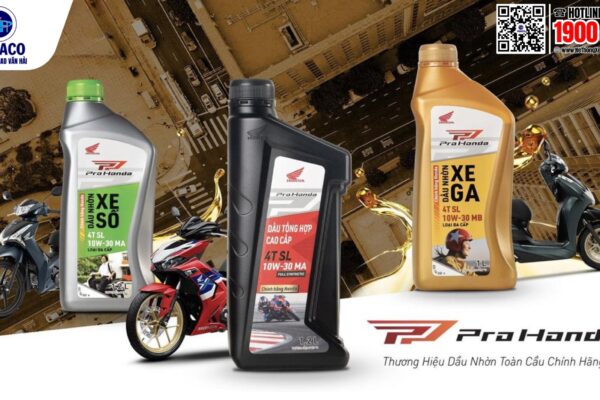 Pro Honda – Dầu nhớt chính hãng tối ưu cho mọi dòng xe Honda của bạn!
