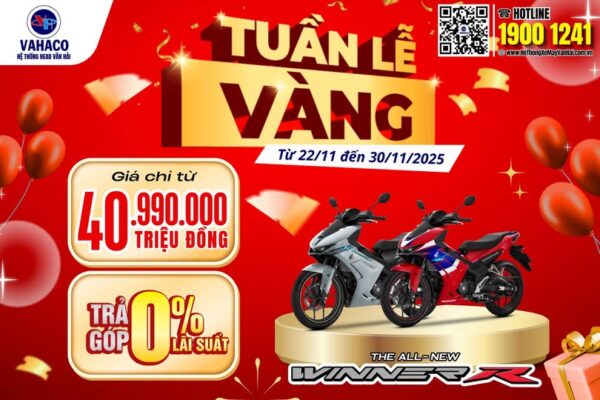 TUẦN LỄ VÀNG – RƯỚC XE SANG