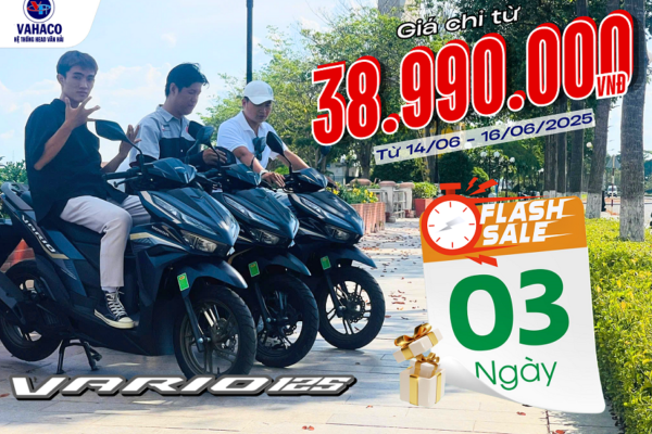 BẬT CHẤT “NGÔNG” CÙNG VARIO 125