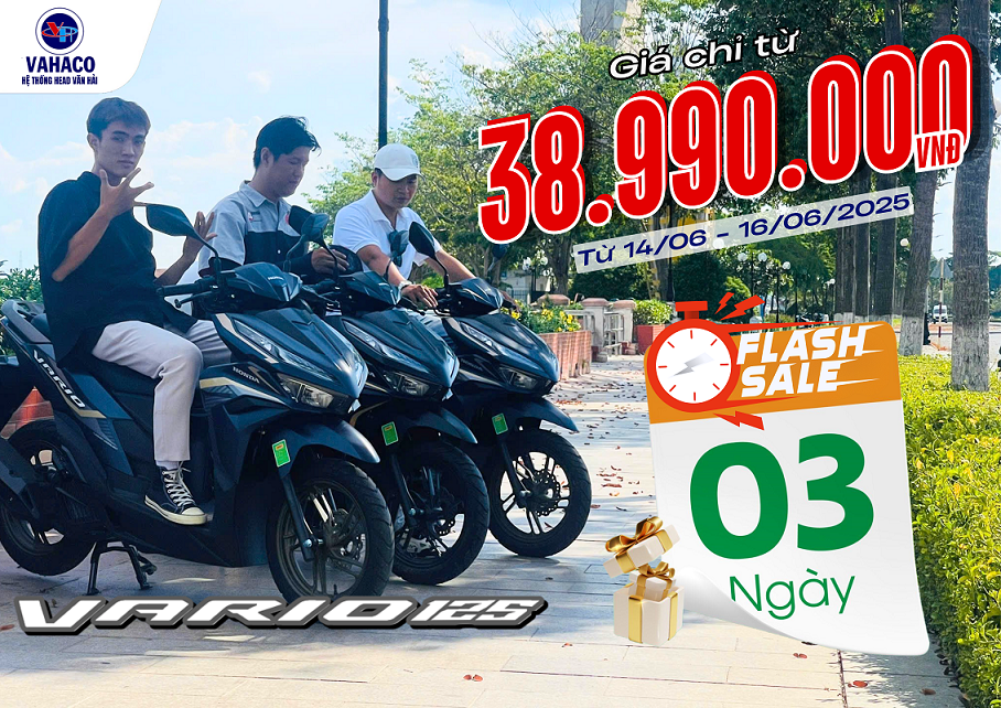 BẬT CHẤT “NGÔNG” CÙNG VARIO 125