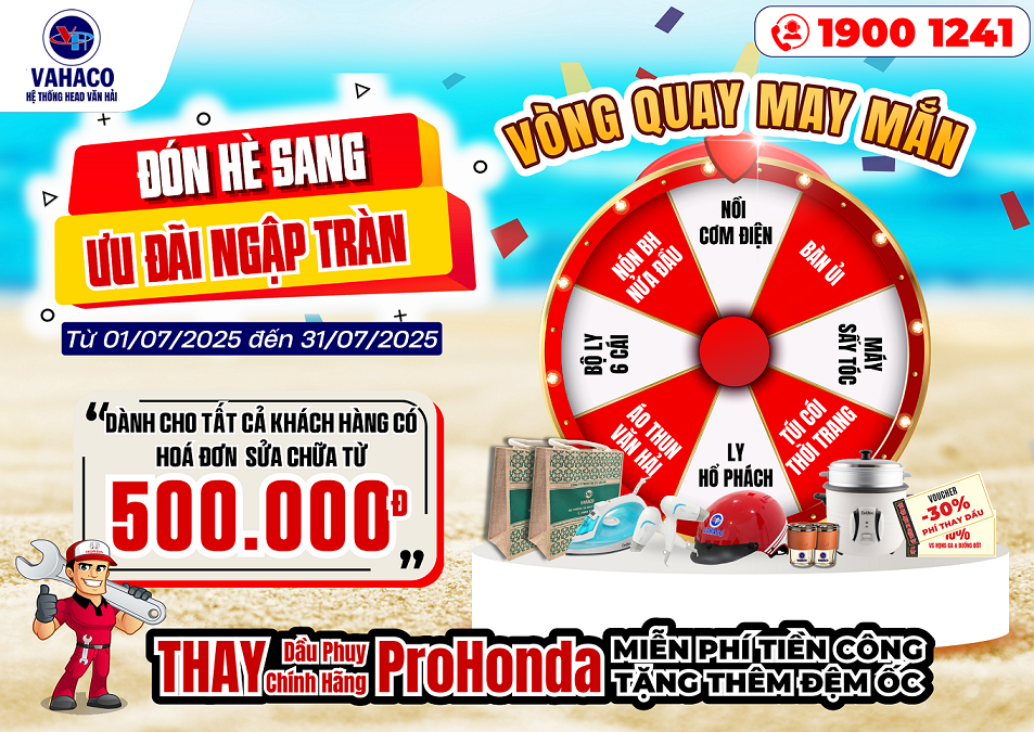ĐÓN HÈ SANG – ƯU ĐÃI NGẬP TRÀN