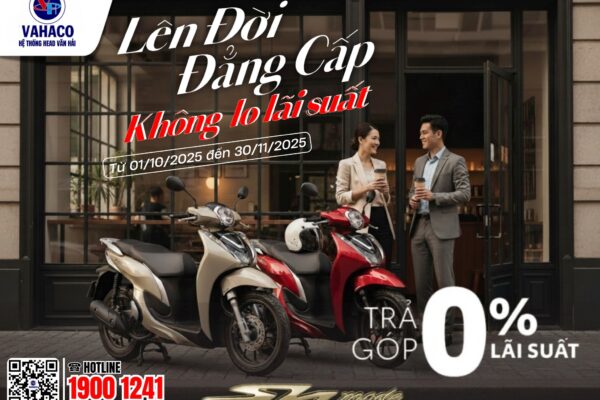 SH MODE – LÊN ĐỜI ĐẲNG CẤP – KHÔNG LO LÃI SUẤT! 