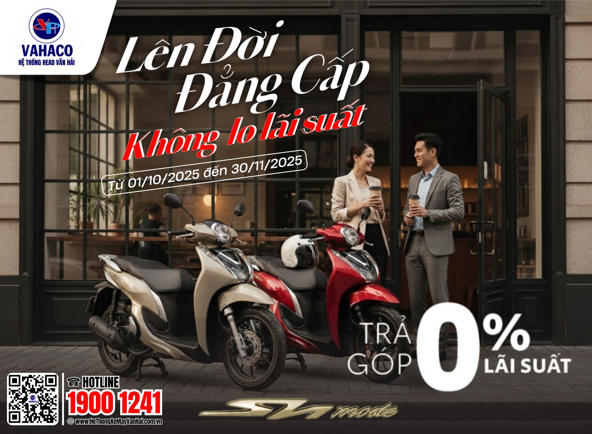 SH MODE – LÊN ĐỜI ĐẲNG CẤP – KHÔNG LO LÃI SUẤT! 
