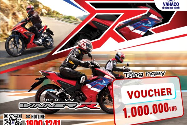 RƯỚC WINNER R – VOUCHER CỰC ĐÃ