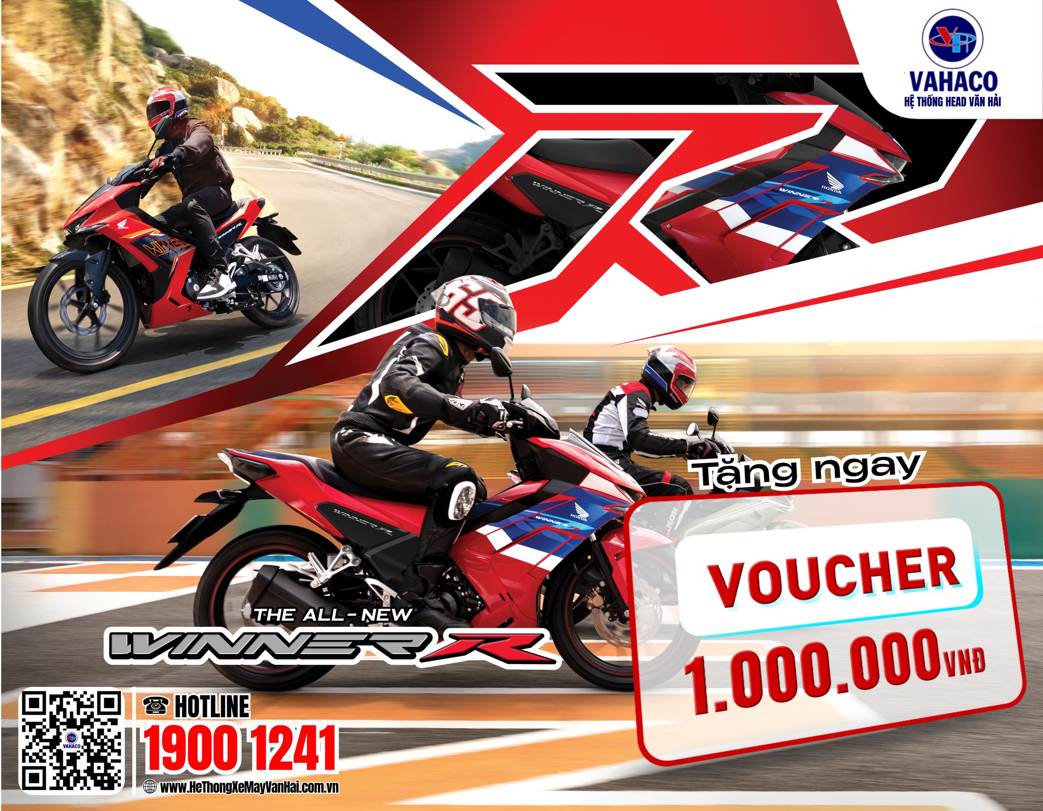 RƯỚC WINNER R – VOUCHER CỰC ĐÃ