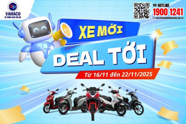 7 NGÀY VÀNG – XE MỚI – DEAL TỚI