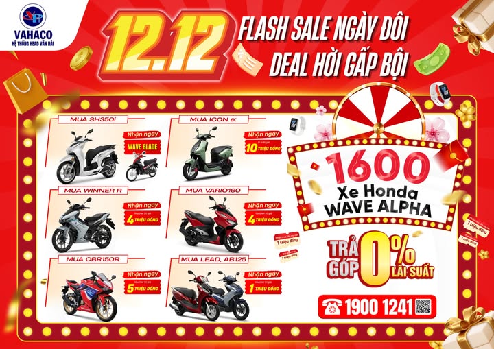 SIÊU SALE 12.12 NGÀY ĐÔI – DEAL HỜI GẤP BỘI