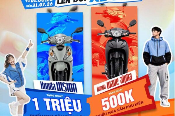 CHỈ CÒN 5 NGÀY CUỐI SĂN ƯU ĐÃI HONDA VISION & WAVE ALPHA TẠI HEAD VĂN HẢI