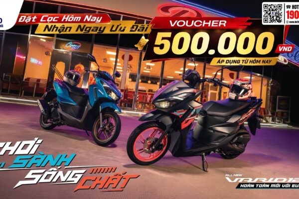 Honda Vario 125 All New 2026 Đặt Cọc Hôm Nay Nhận Ngay Voucher 500K