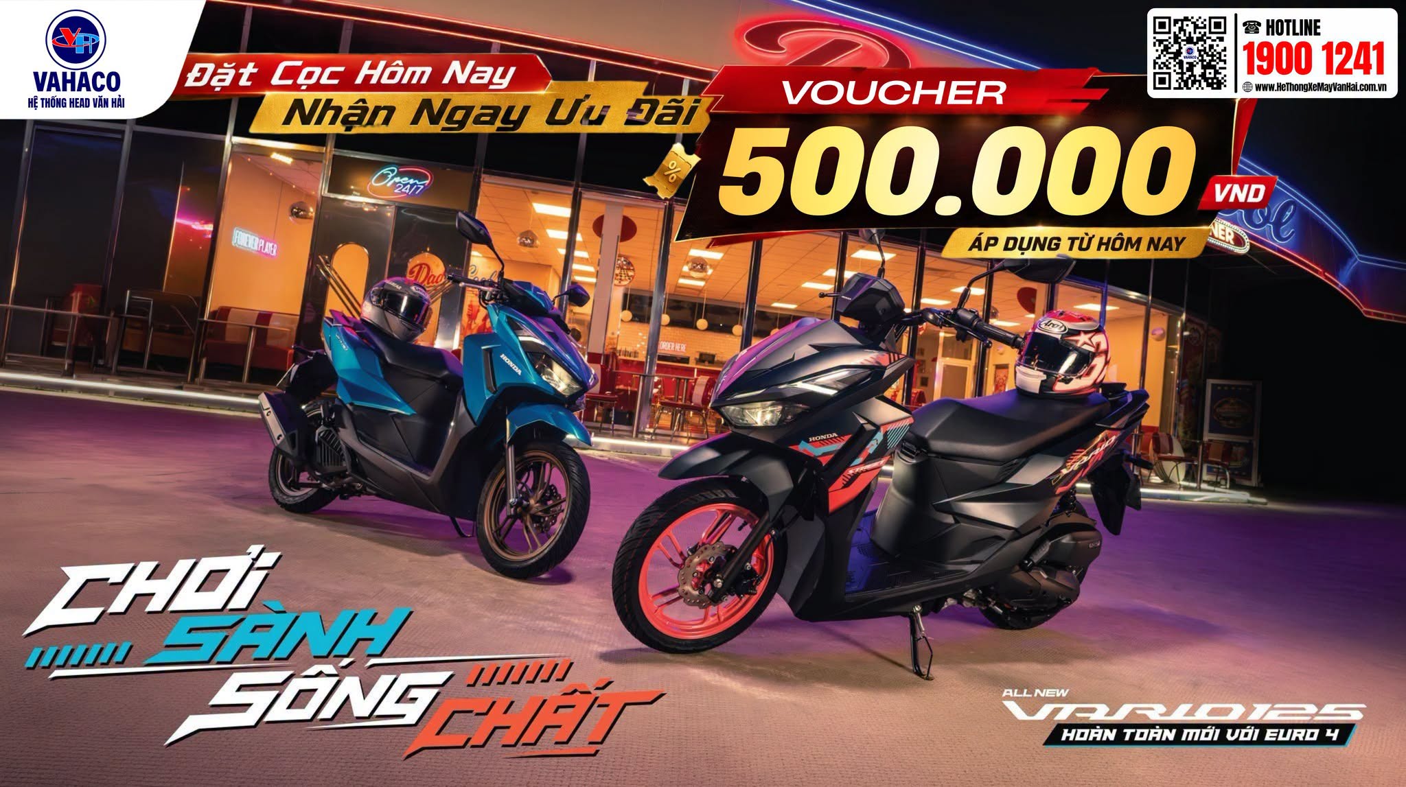 Honda Vario 125 All New 2026 Đặt Cọc Hôm Nay Nhận Ngay Voucher 500K