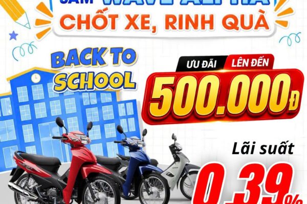 HONDA WAVE ALPHA 110cc – BỀN BỈ, TIẾT KIỆM, ƯU ĐÃI LÊN ĐẾN Liên hệ