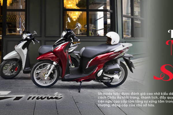 SH MODE 125i: GIÁ, MÀU XE VÀ THIẾT KẾ SANG TRỌNG