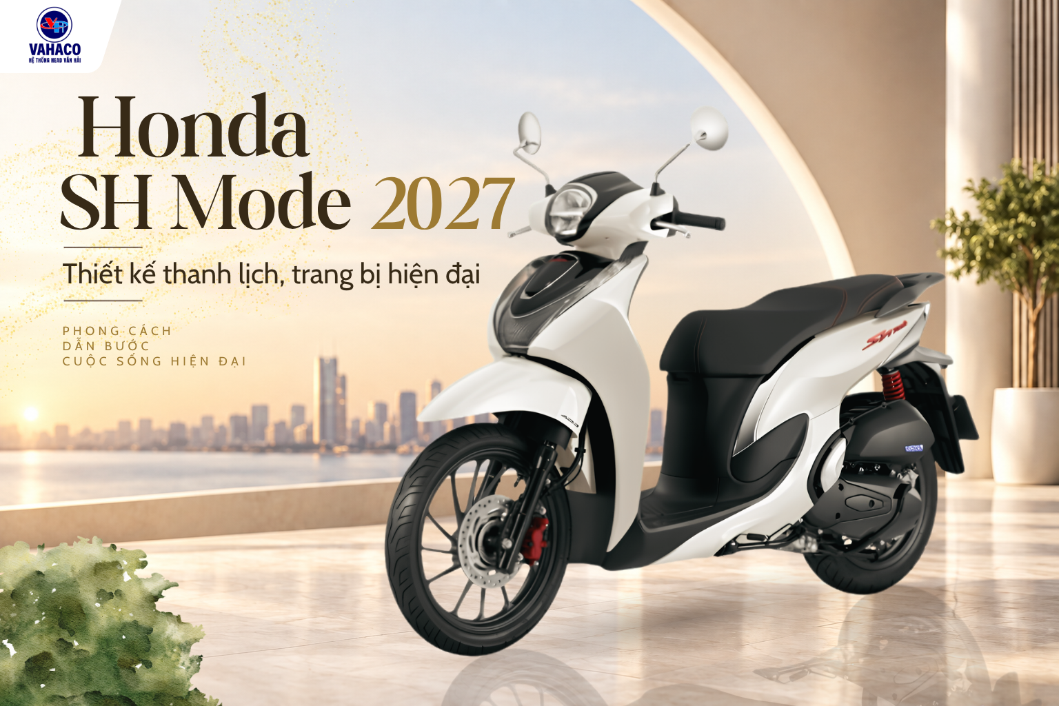 HONDA SH MODE 2027: THIẾT KẾ THANH LỊCH VÀ TIỆN ÍCH HIỆN ĐẠI