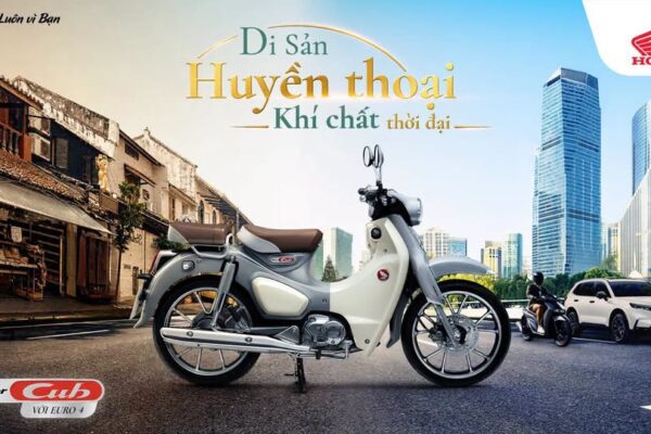 HONDA SUPER CUB C125 MỚI – KHÍ CHẤT THỜI ĐẠI