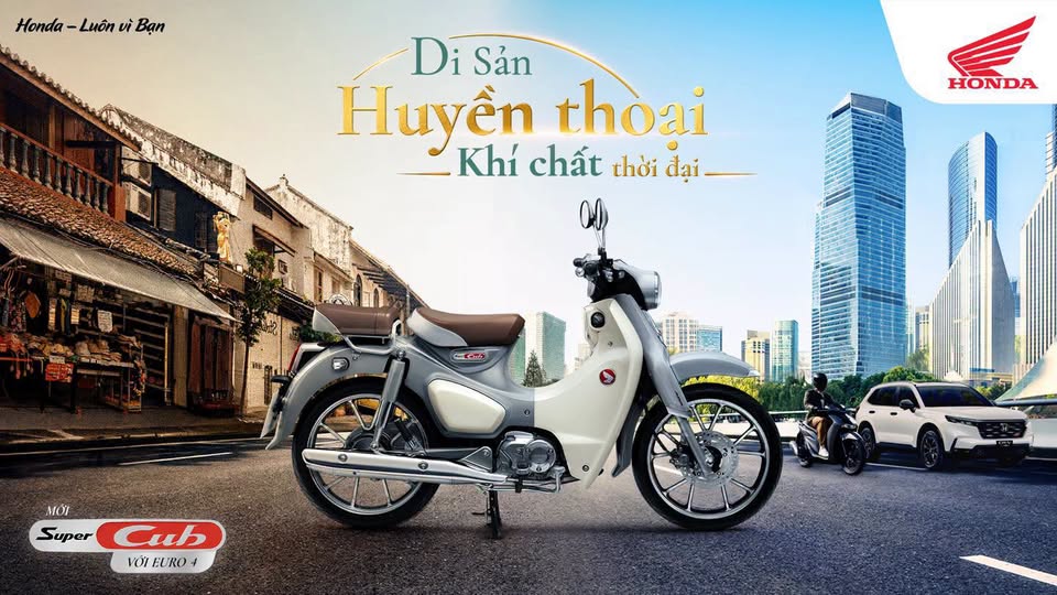 HONDA SUPER CUB C125 MỚI – KHÍ CHẤT THỜI ĐẠI