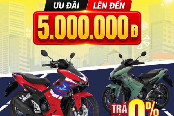 Khuyến Mãi Honda Winner R Ưu Đãi Lên Đến 5 Triệu Đồng
