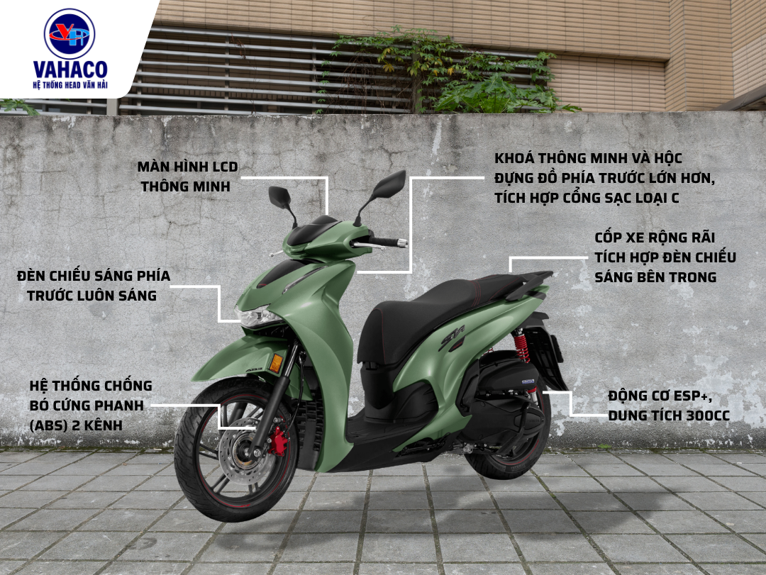 Tính năng nổi bật SH 350i