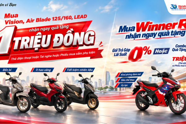 Khuyến mãi Honda tháng 10/2026 tại HEAD Văn Hải: Quà hấp dẫn