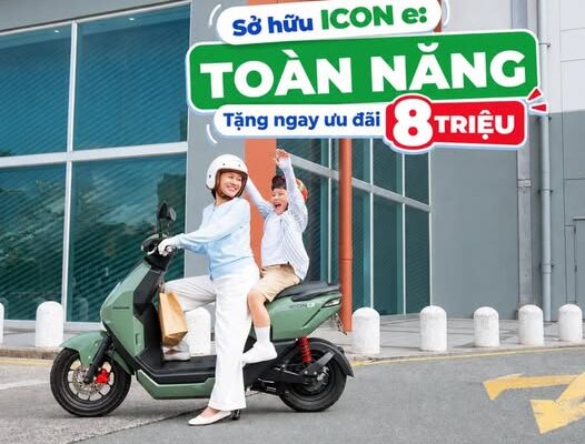 XE MÁY ĐIỆN HONDA ICON e ƯU ĐÃI ĐẾN 8 TRIỆU TẠI HEAD VĂN HẢI